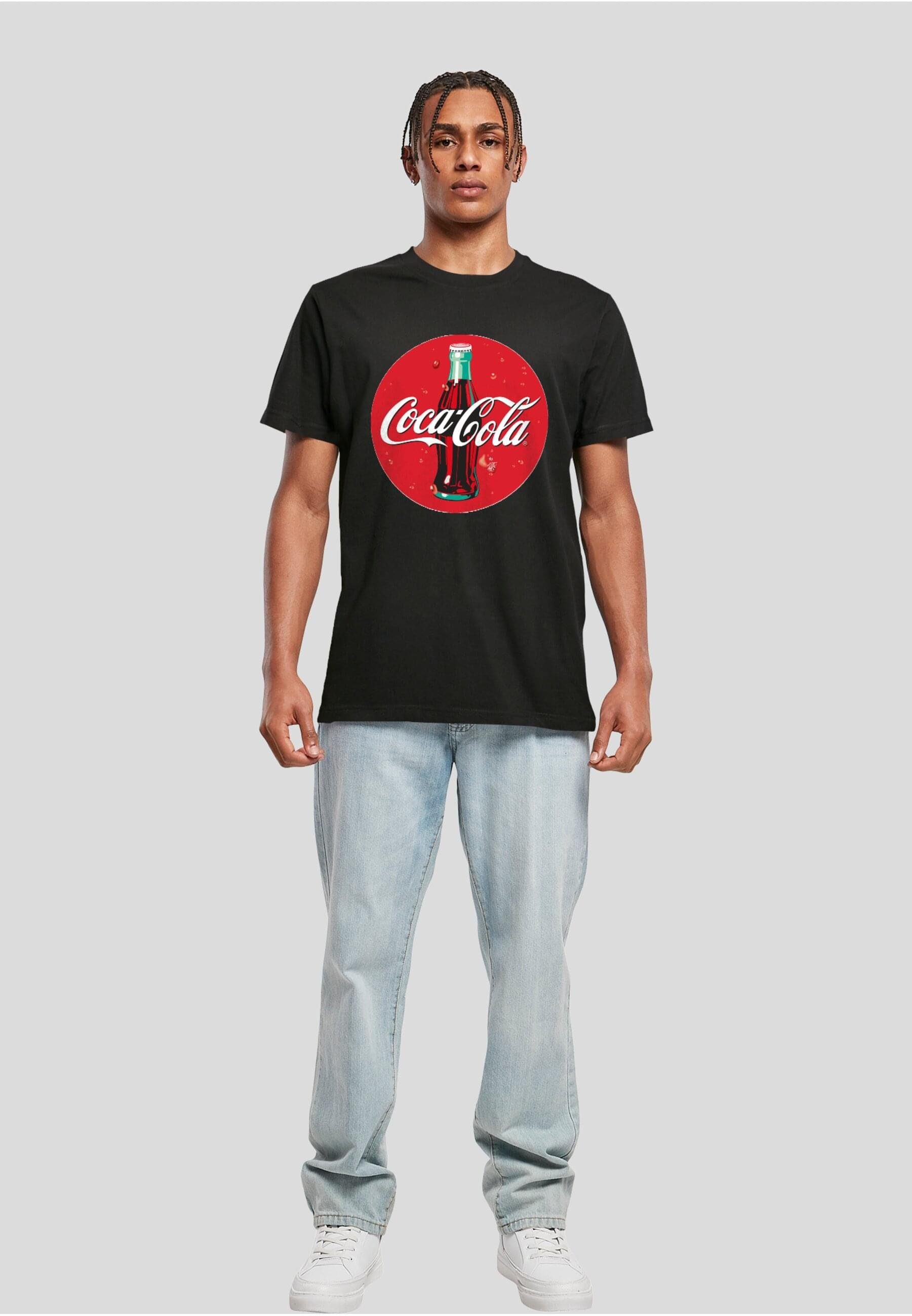Merchcode T-Shirt Herren Coca Cola (1-tlg) Bottle Tee Logo