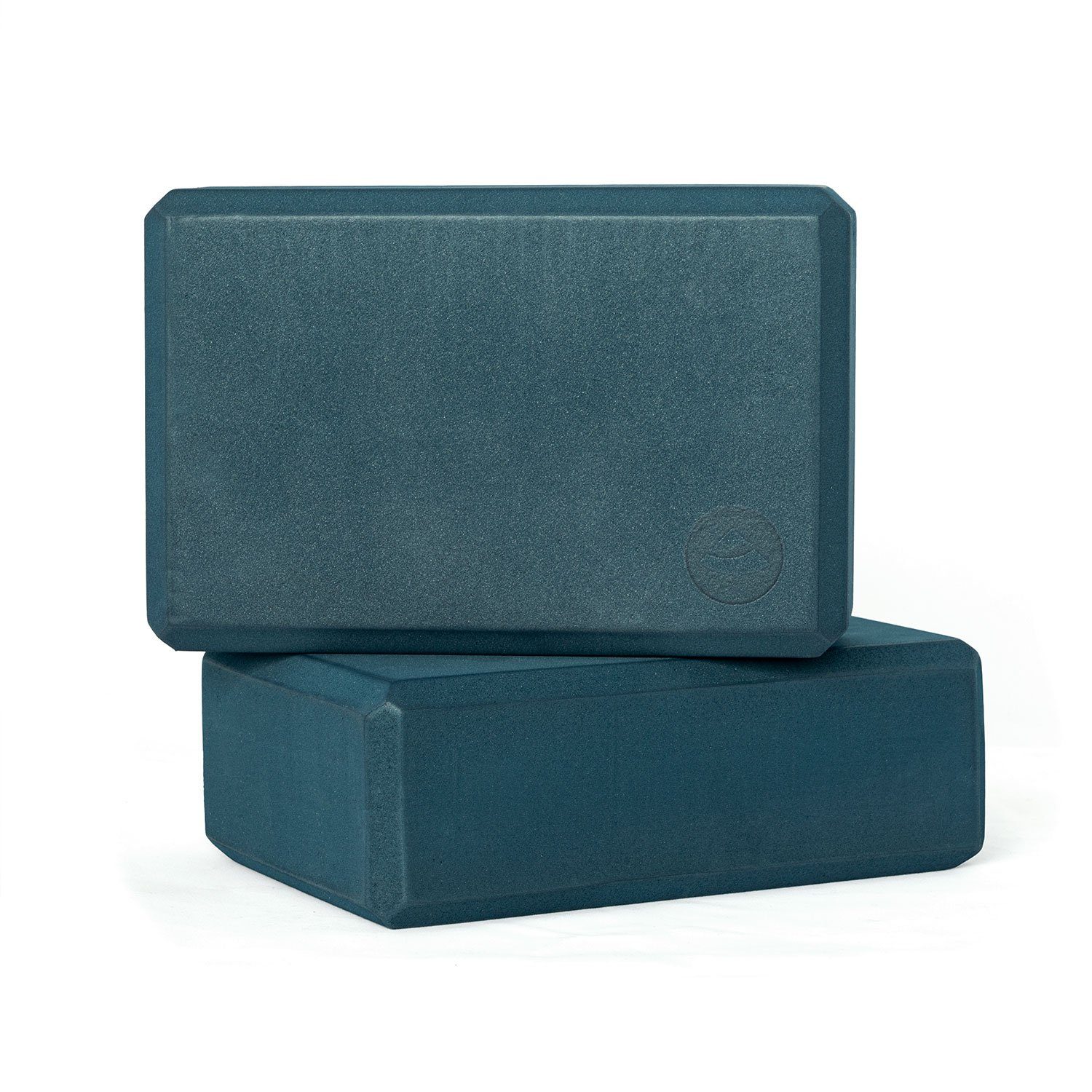 Yogamatte & mit blau Gurt Block Yogamatte Yoga Set bodhi FLOW