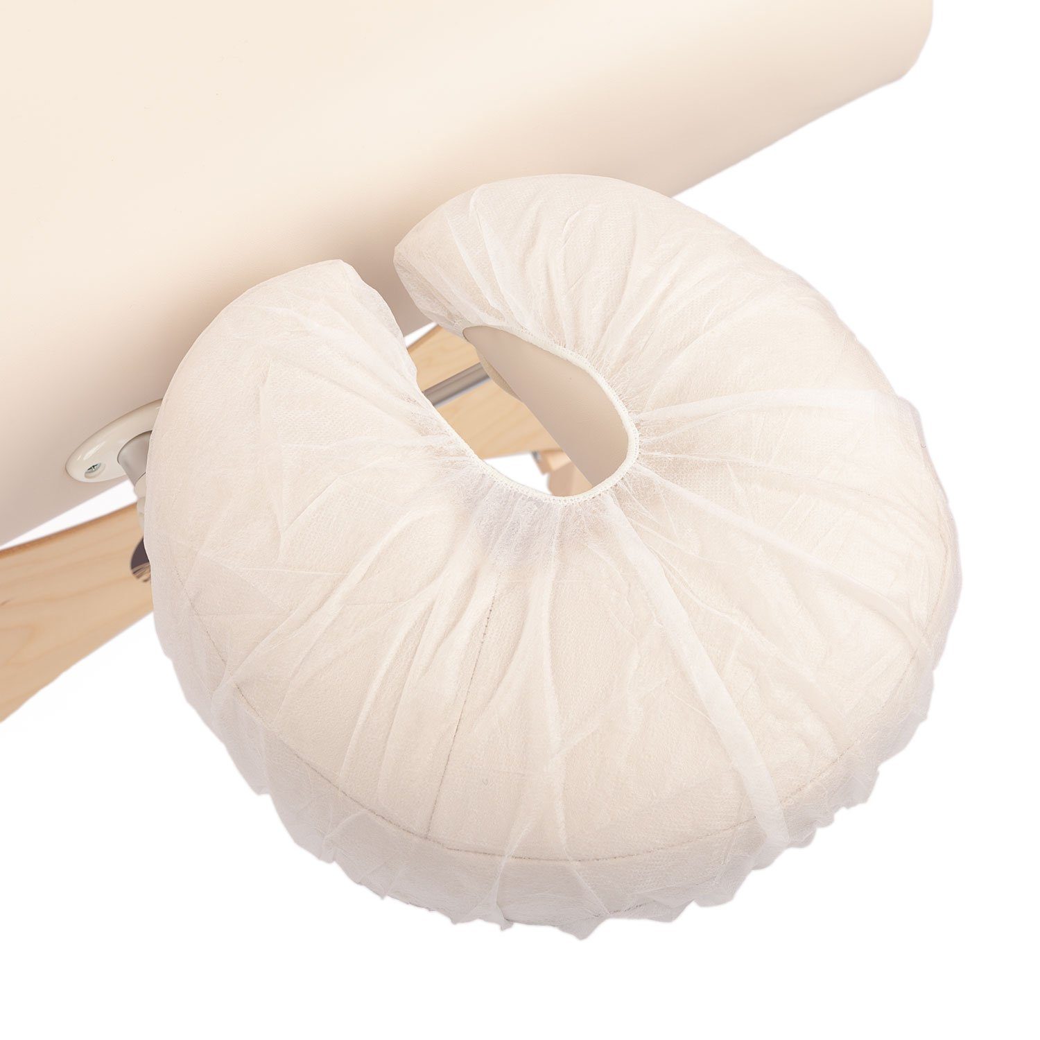 Welltouch Massagegerät Einweg Kopfstützenbezug, Hörnchenform,m. Rundum-Gummizug, 5x100 St., 500-tlg.