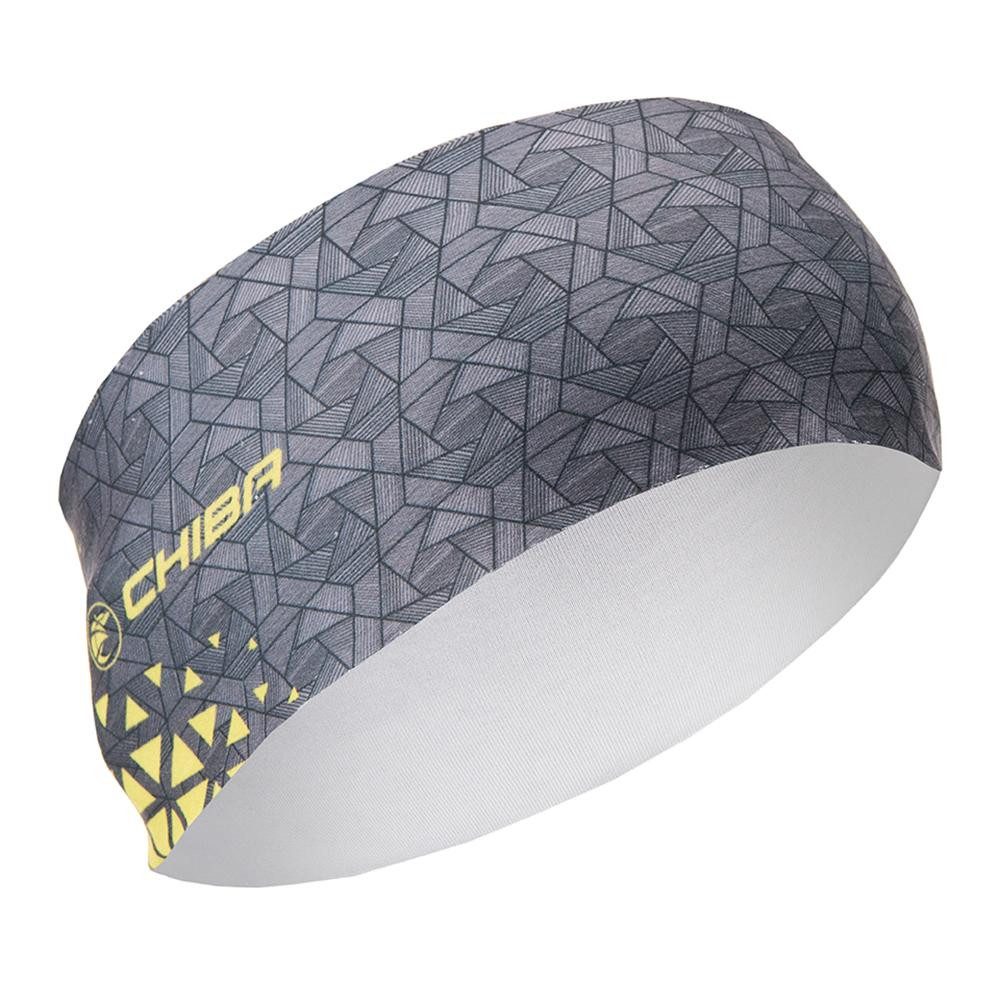 Chiba Fleecemütze CHIBA Headband Summer - elastisches Stirnband neongelb, UV-Schutz, EG