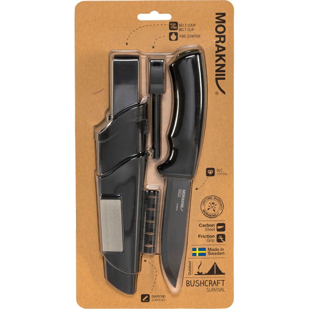 Morakniv Universalmesser Bushcraft Jagdmesser Survival