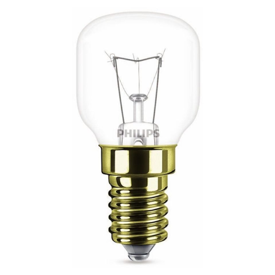 Philips Lighting Spezialleuchtmittel Bfm40WE14kl300°, E14, 1 St., 2.600 K, für die meisten Backöfen geeignet