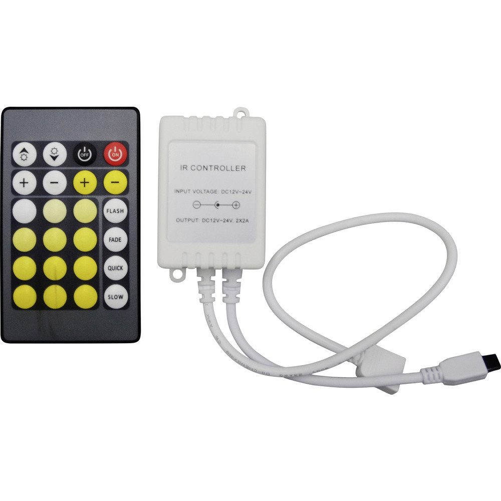V-TAC LED Lichtleiste V-TAC 24172 LED-Infrarot-Controller Plastik (L x B x H) 60 x 34