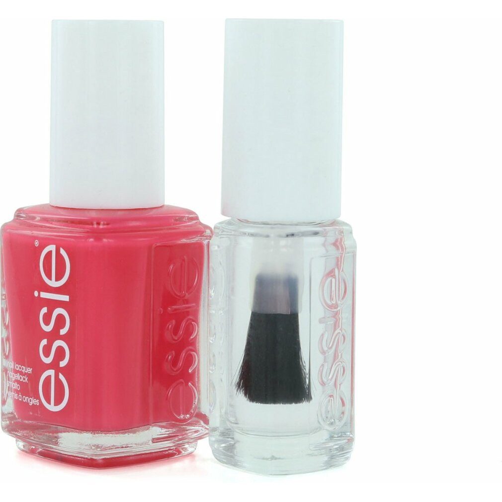 essie Nagellack Finish Nail Polish 72 Peach Daiquiri +Good To Go Top Coat Nail