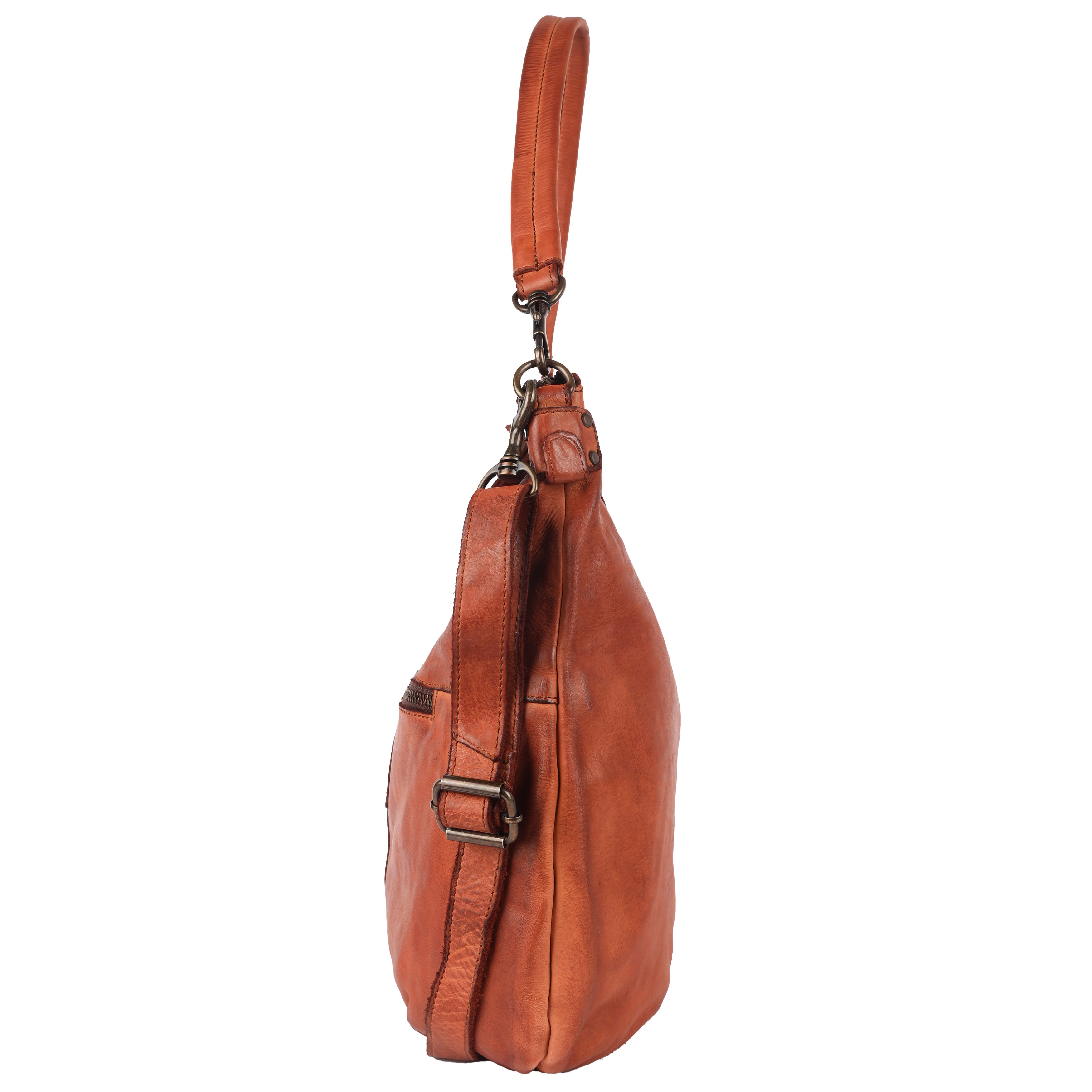 HARBOUR 2nd Hobo Amar, Umhängetasche, Damen Schultertasche, Tragetasche mit RV-Vordertasche