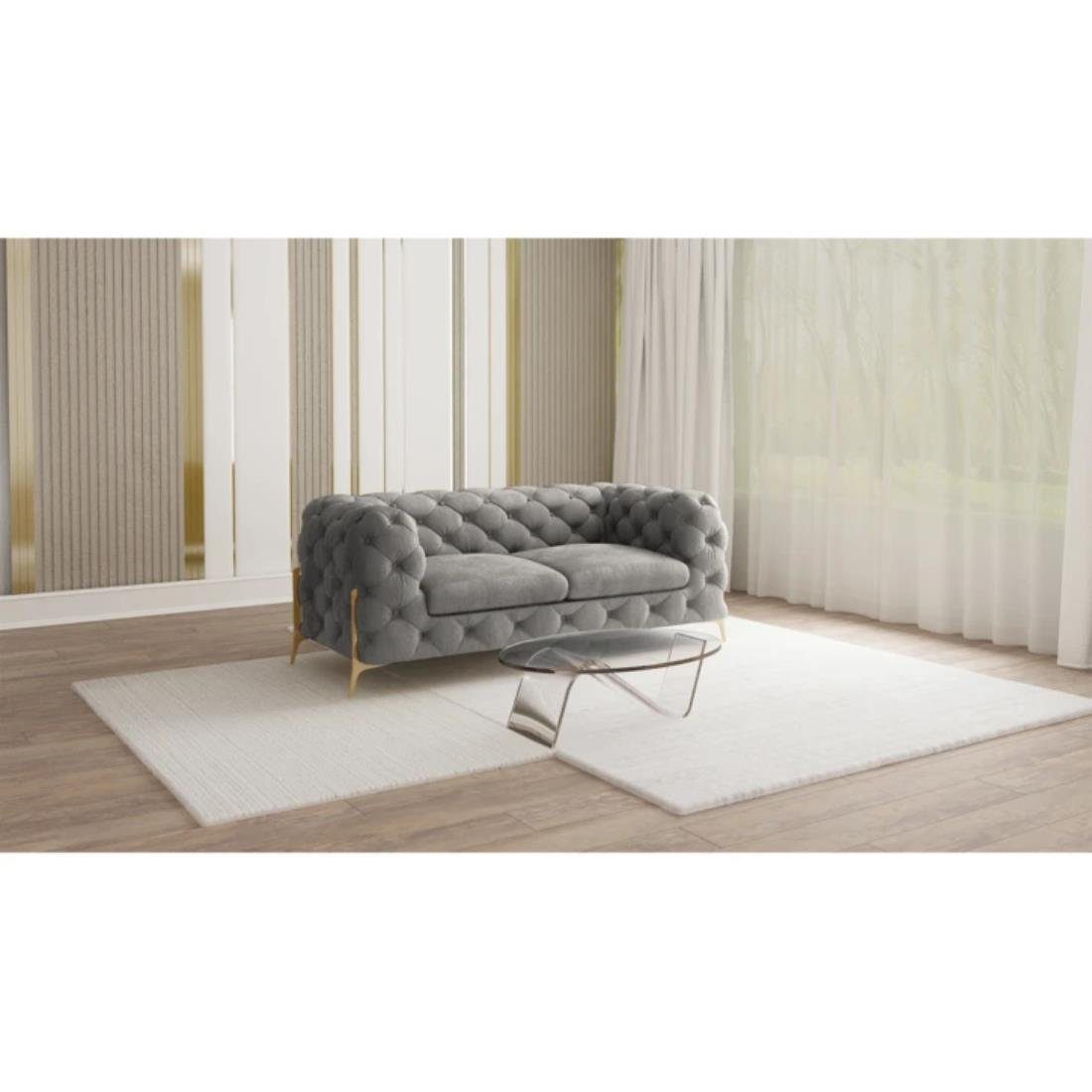 S-Style Möbel Chesterfield-Sofa Ashley Chesterfield Sofa günstig online kaufen