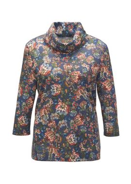 GOLDNER Print-Shirt Modernes Druckshirt mit angesagtem Rollkragen