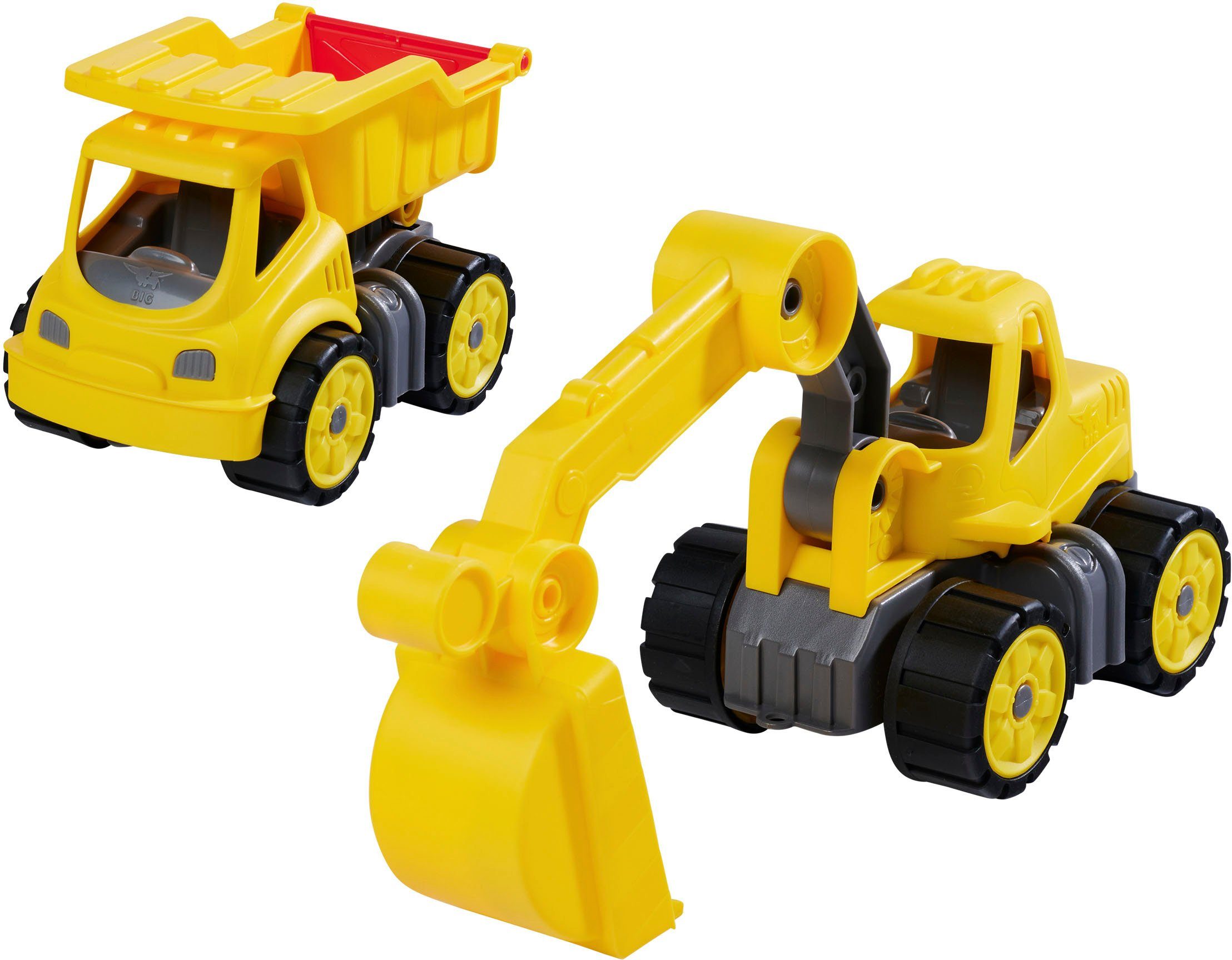 BIG Spielzeug-Baumaschine Power-Worker Mini, (Set, bestehend aus Kipper und günstig online kaufen