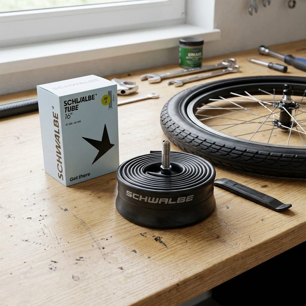 Schwalbe Fahrradschlauch Schwalbe SCHLAUCH AV3 47/62-305 AGV 40mm 47 - zuverlässiger Fahrradsch