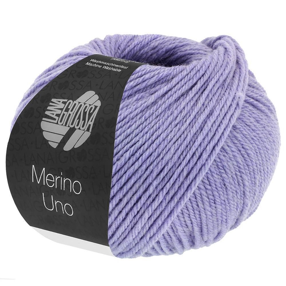 LANA GROSSA Merino Uno Häkelwolle, 125 m