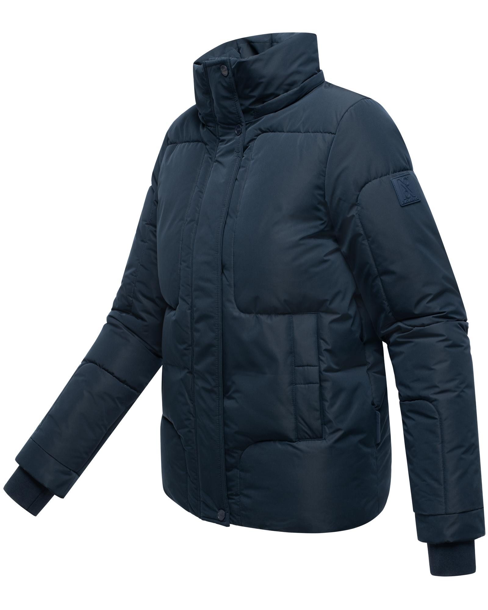 Navahoo Steppjacke Zauberlicht 14 Winterjacke mit abnehmbarer Kapuze und Fleece-Futter