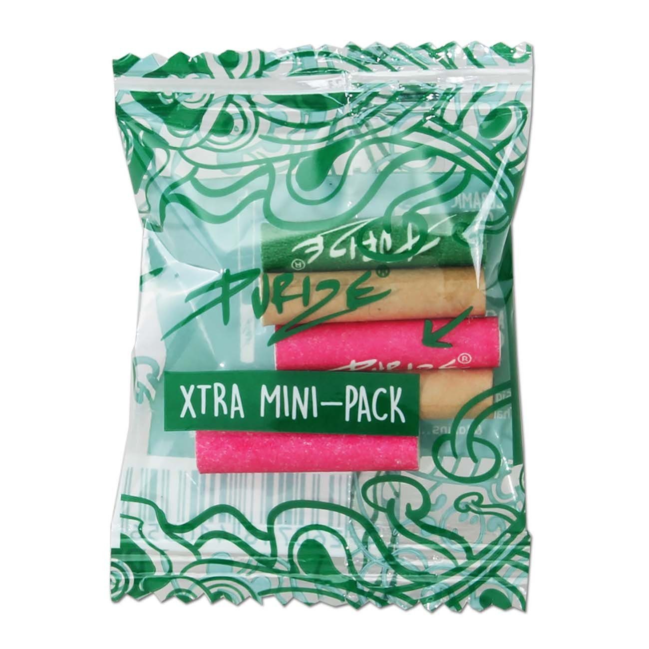 Purize Aktivkohlefilter XTRA Slim, Ø 5,9mm Filter Zubehör, Aktivkohlefilter 6mm, Zubehör für Zigarette, Blunt, Spliff, Joint, Sportzigarette, Tüte, Kombinierbar mit Purize Papers & Papes Filter Set