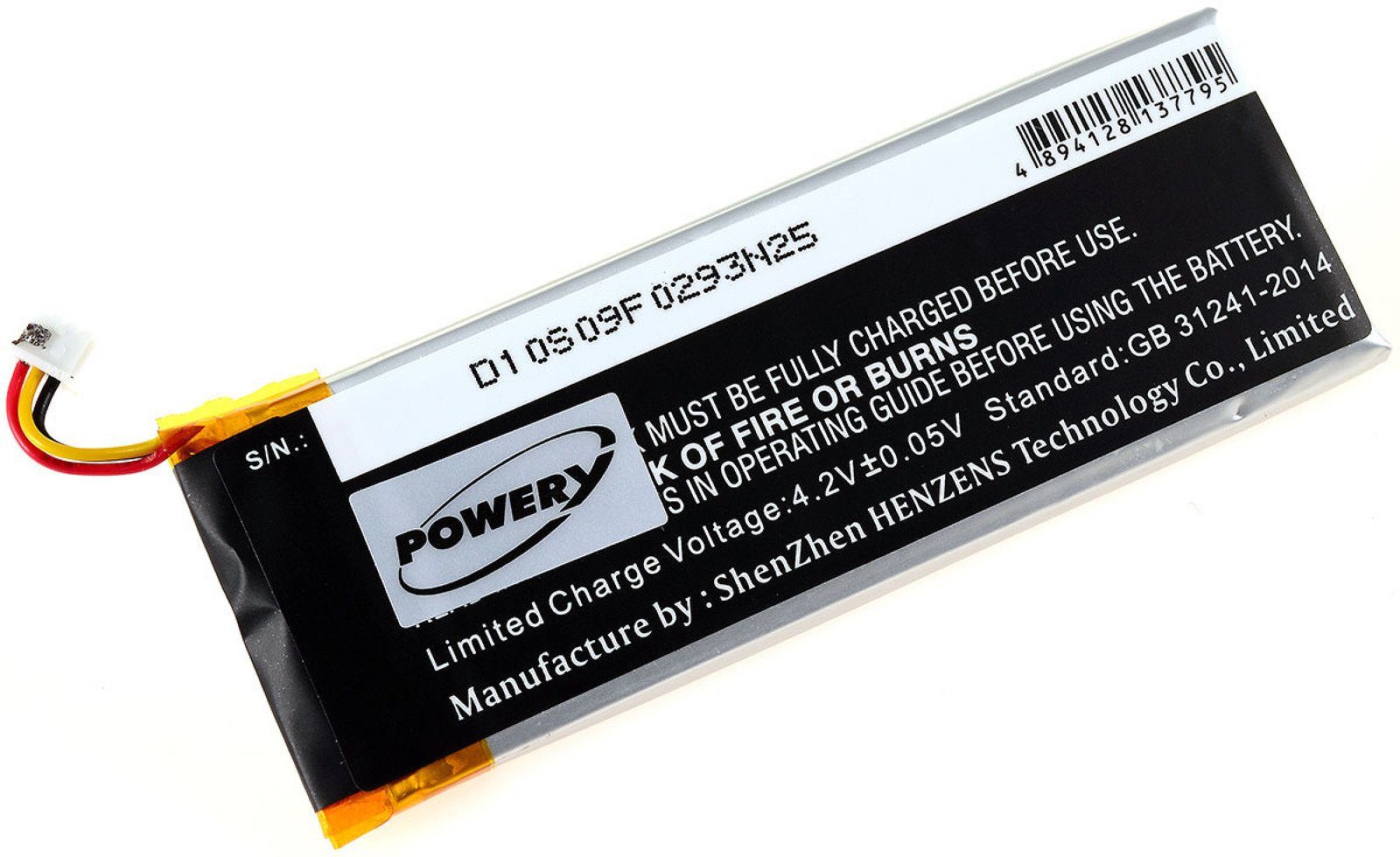 Powery Akku für Becker BE B40 Akku 1200 mAh (3.7 V)