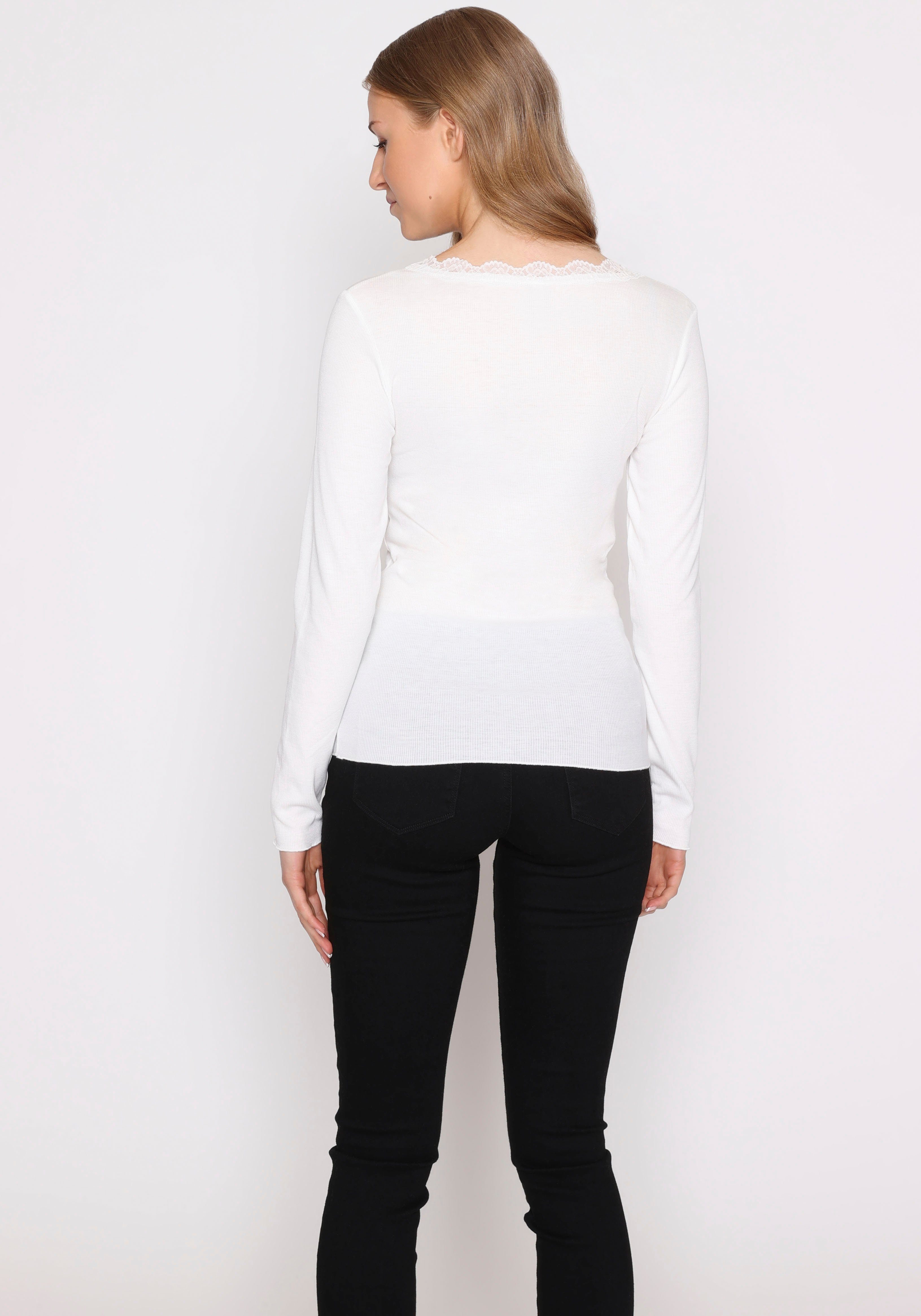 HaILY’S Langarmshirt LS V TP Fi44ona günstig online kaufen