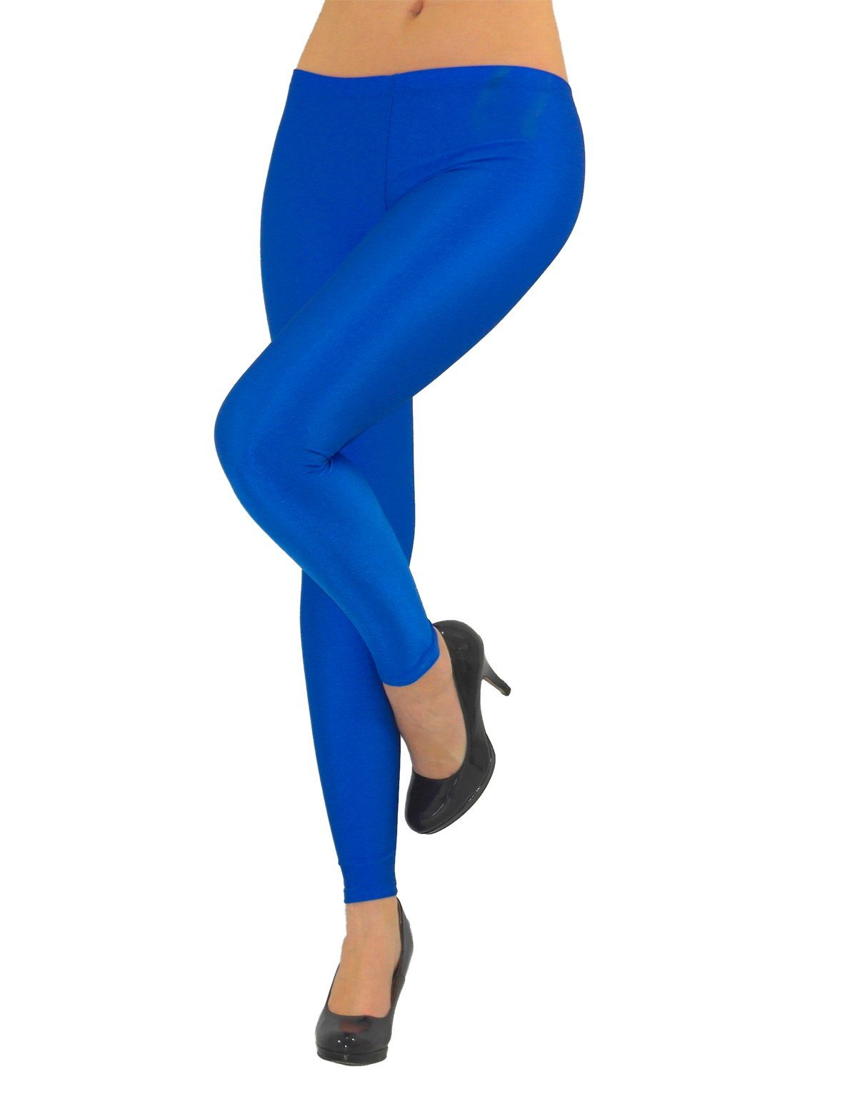 Leggings Glanz Leggings Lang-Radler Hose Einheitsgröße