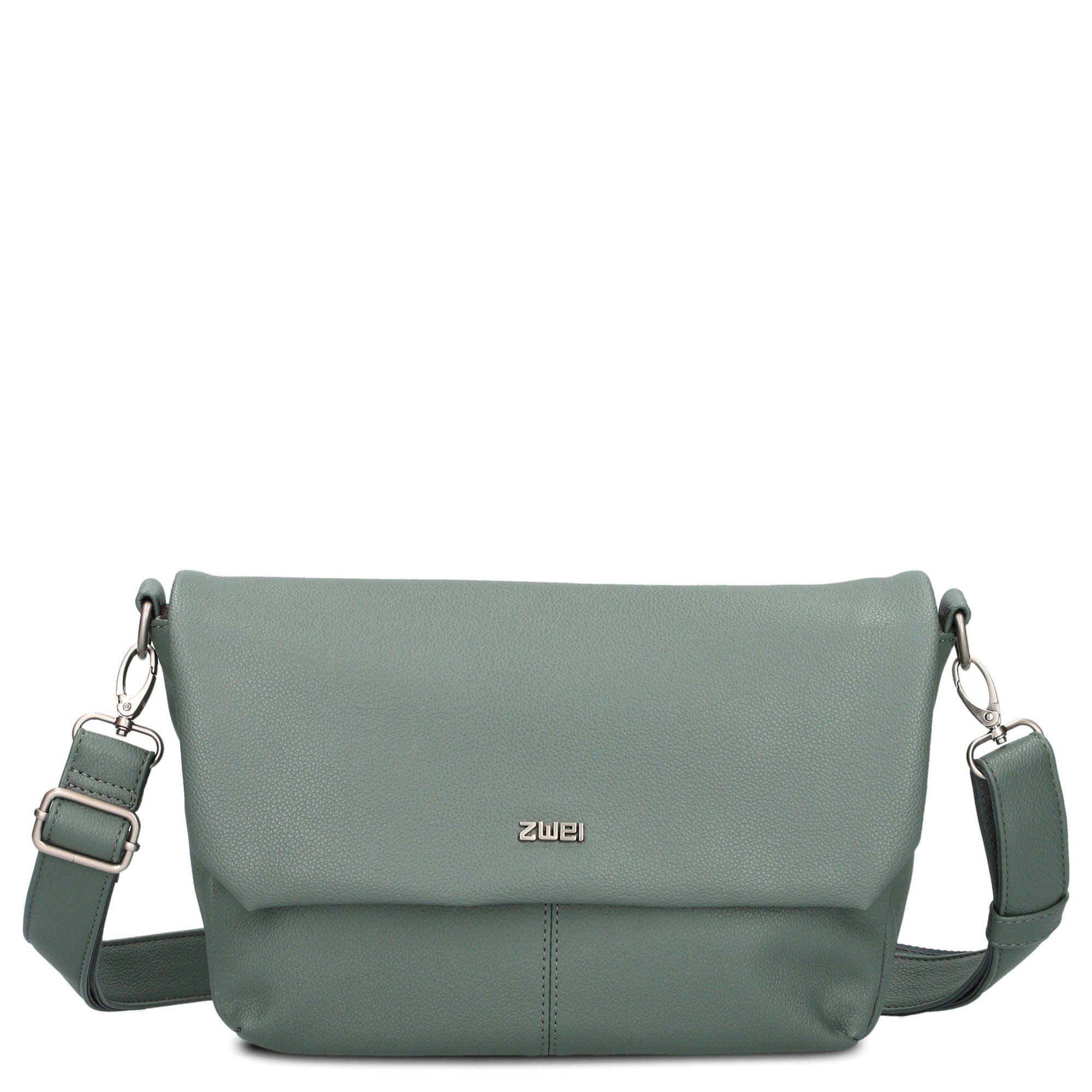 Zwei Umhängetasche Mademoiselle M60 - Umhängetasche 33 cm (eucalyptus)