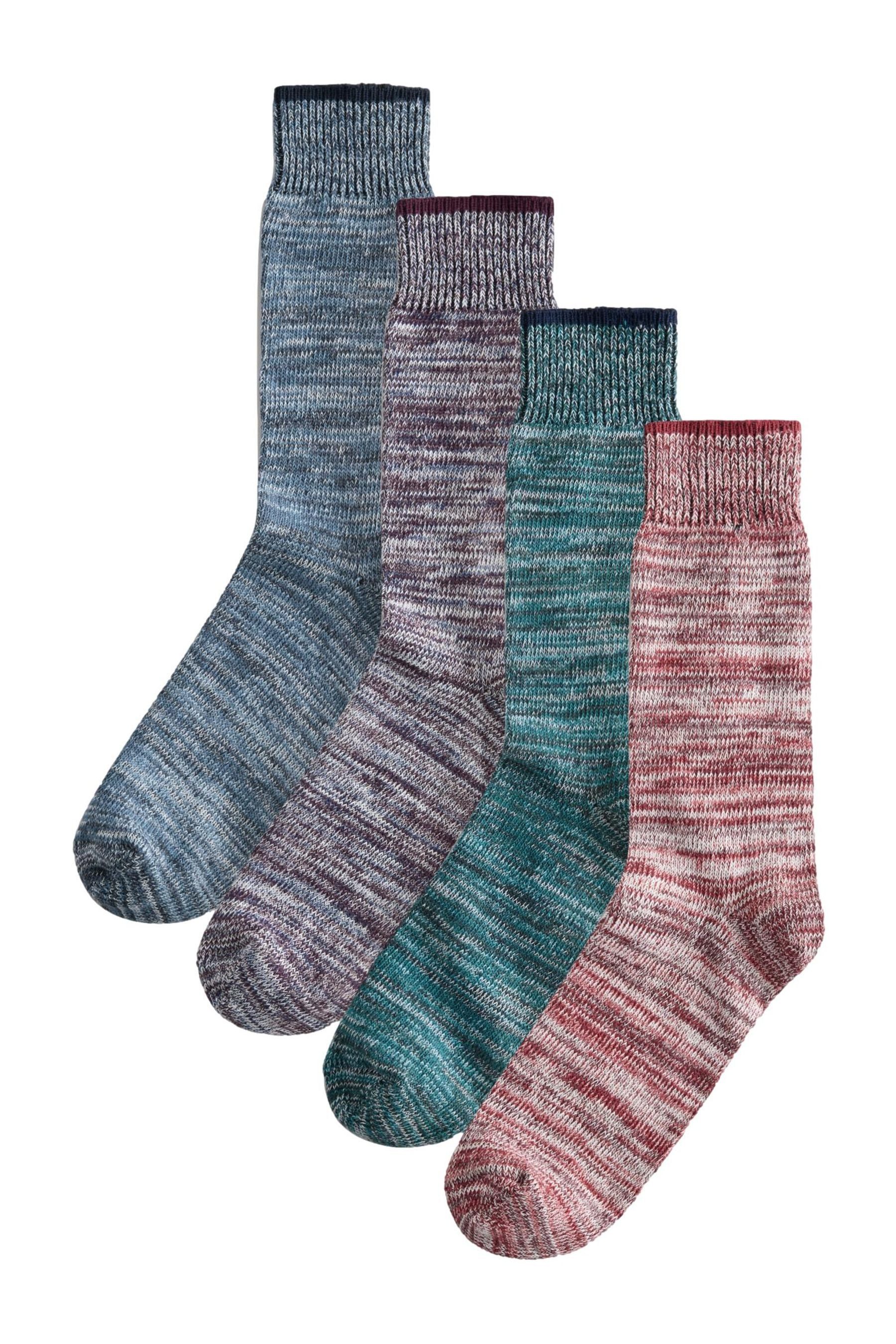 Basicsocken Melange-Socken, 5er Pack