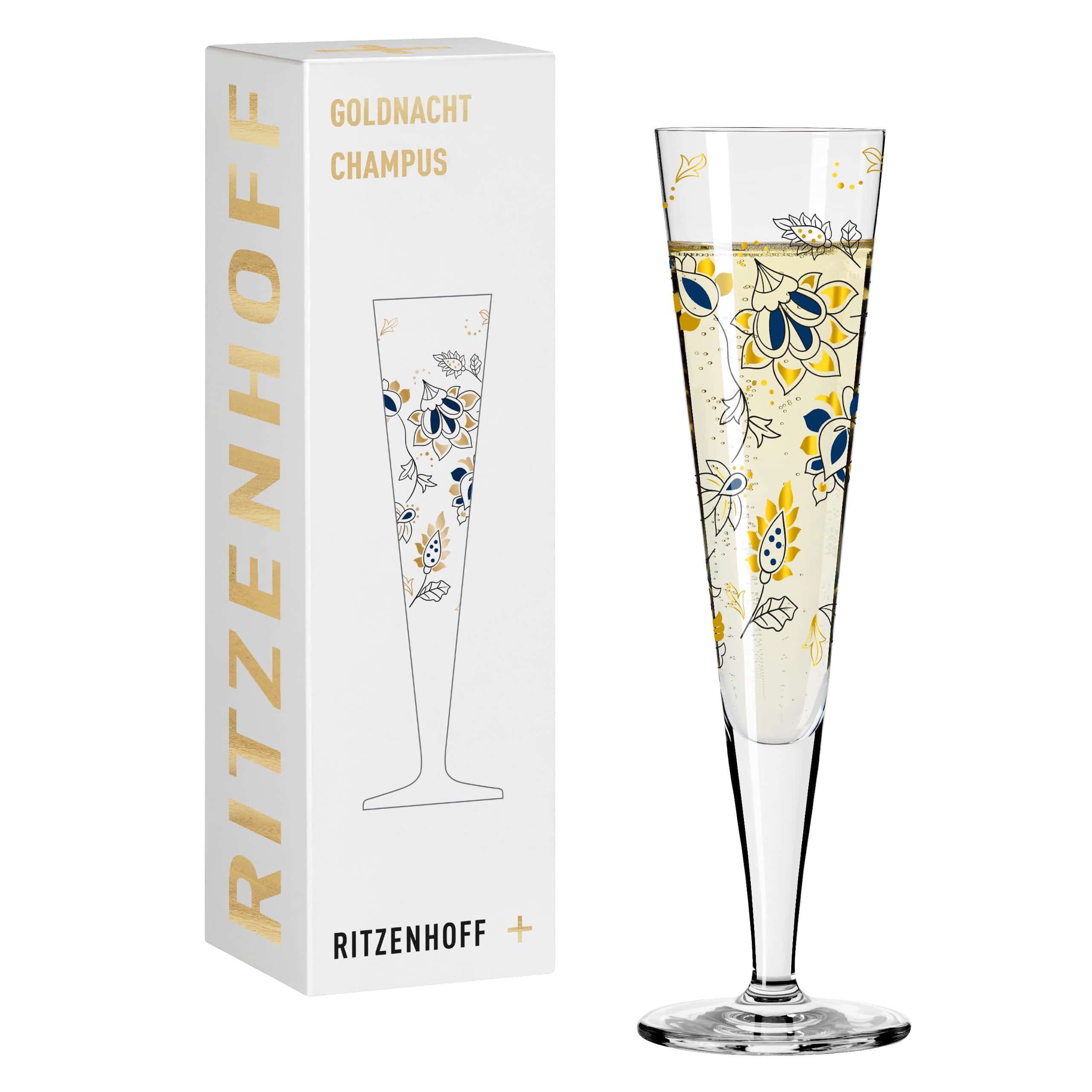 Ritzenhoff Champagnerglas Goldnacht