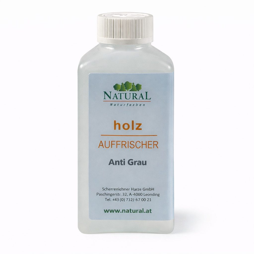 Natural Naturfarben GmbH Holzbeize Holz Auffrischer Anti Grau 950 ml ökologischer Entgrauer