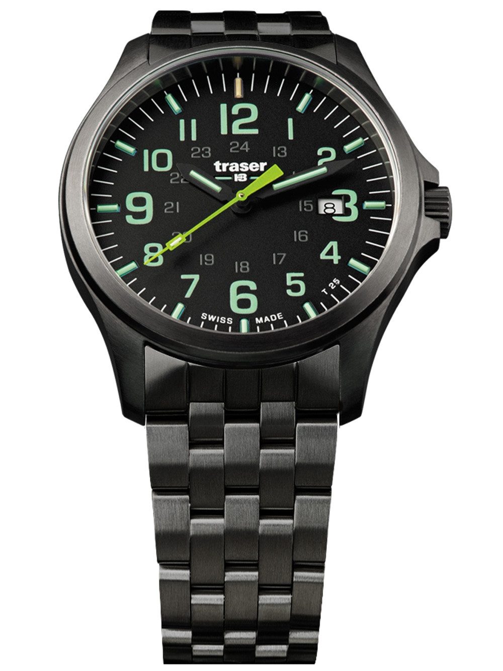 Traser Quarzuhr Traser H3 107869 P67 Officer Pro Gun Herrenuhr 42mm 10ATM Traser H3 107869 P67 Officer Pro Gun Herrenuhr 42mm 10ATM