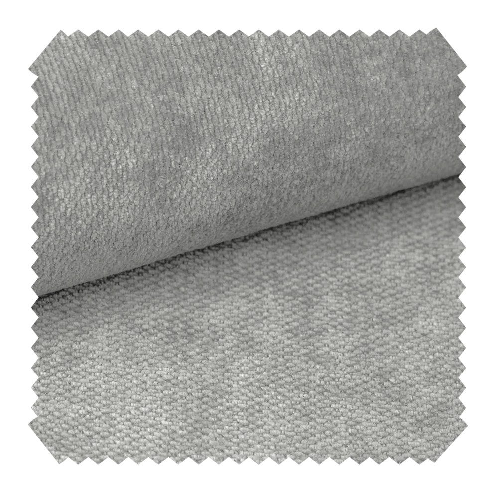 novely® Stoff RINGO - Kuscheliger Chenille-Polsterstoff - Möbelstoff mit Filzrücksei, Wasserdicht, Reißfest, Robust, Samtweich, Meterware, 1lfm