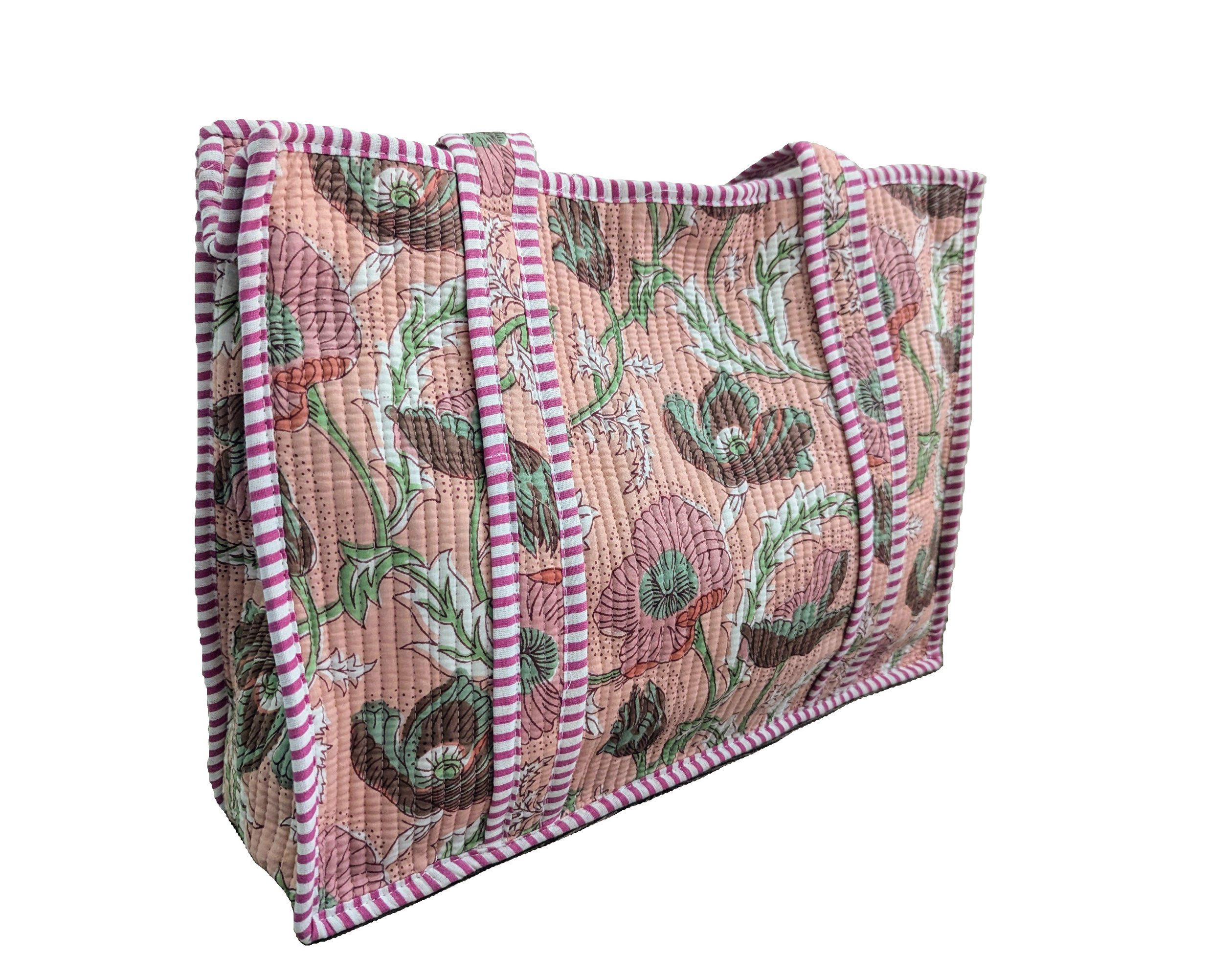 Aurelie Strandtasche Sommertasche, Innentasche mit Reisverschluss