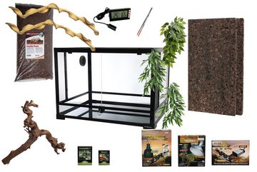 M&S Reptilien Terrarium Komplettset DELUXE: Für Chamäleons