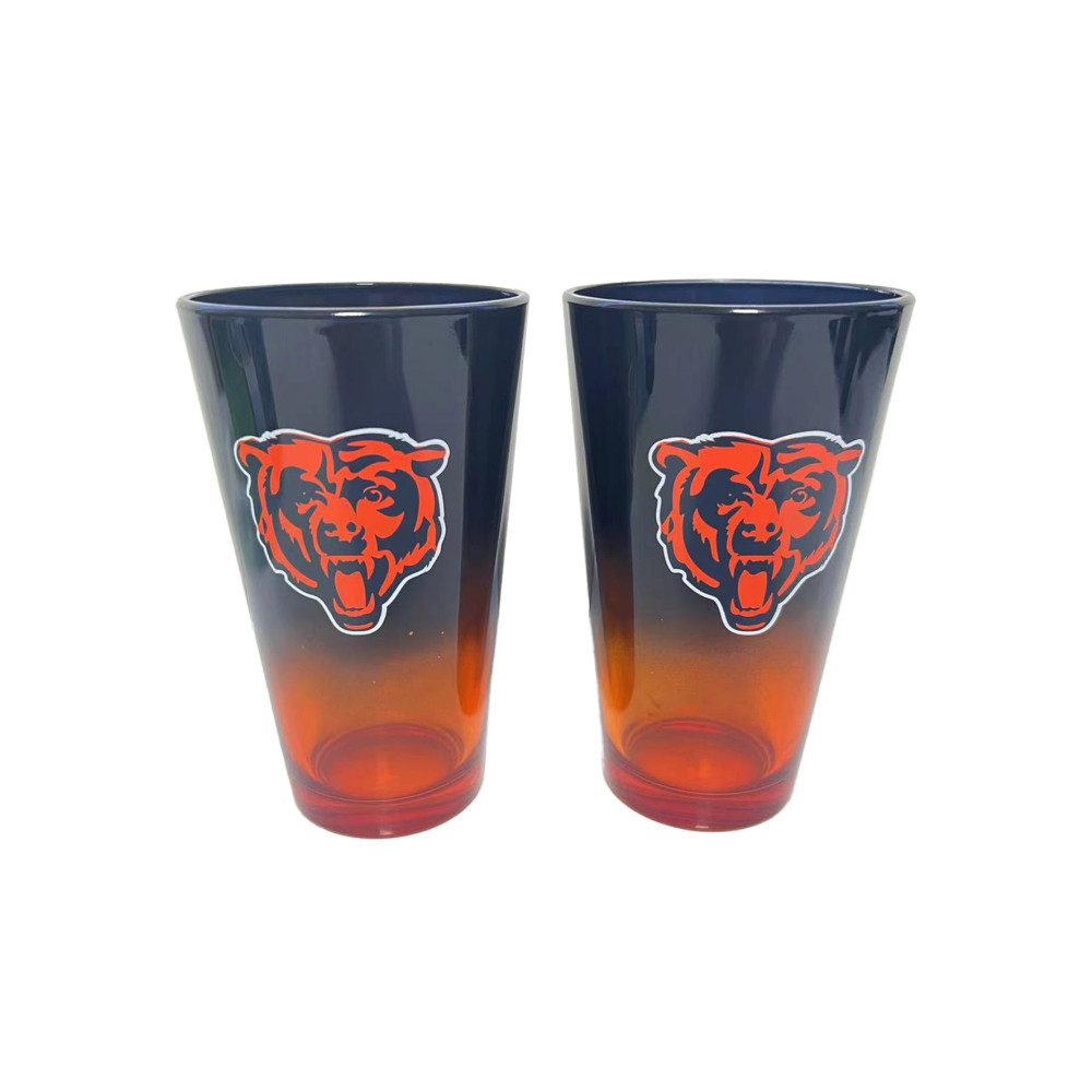 Chicago Bears Chicago Bears Pint Glass 2er-Set, Glas