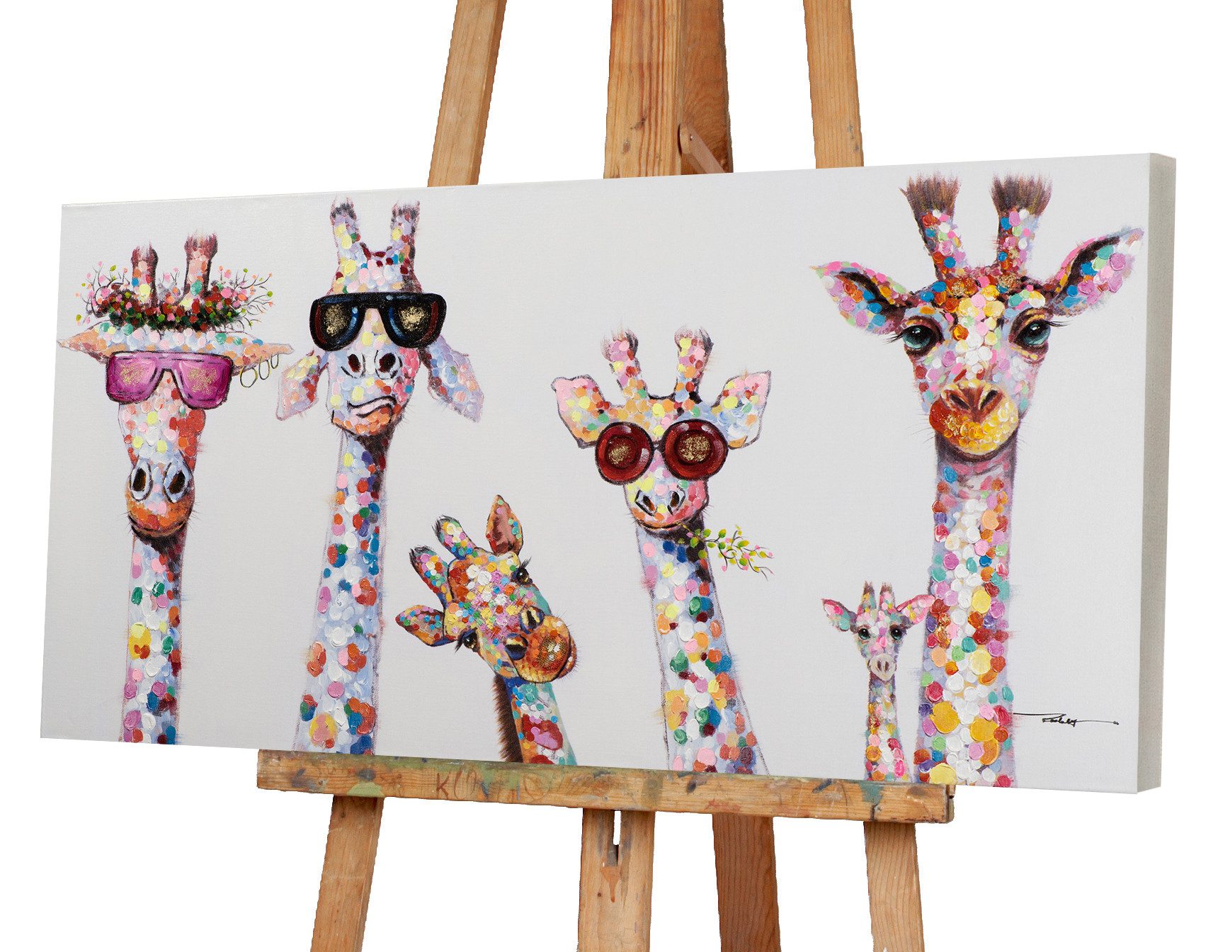 ArtUniverse Gemälde Acryl Gemälde 50x100 cm günstig online kaufen
