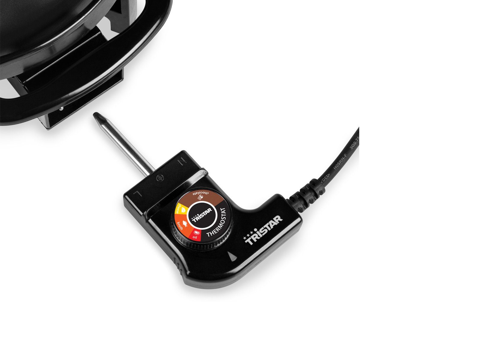 Tristar Elektro-Fondue, 8 Fonduegabeln, 1.5 l, 2-8 Personen Set Alu Fonduetopf auch für Käsefondue