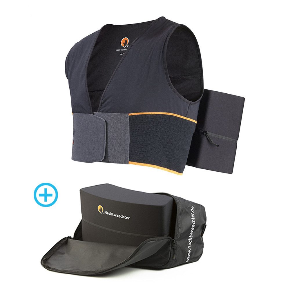 Schnarchstopper Nachtwaechter Schlafweste L/XL + Zubehör