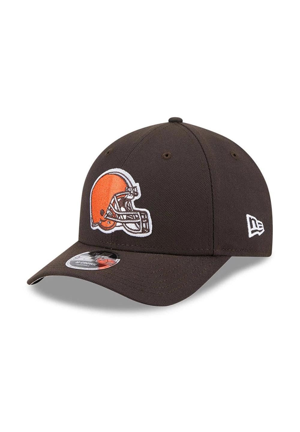 New Era Baseball Cap Cleveland Browns Team 9Forty Adjustable M-Crown New Era Cap Braun (1-St)
