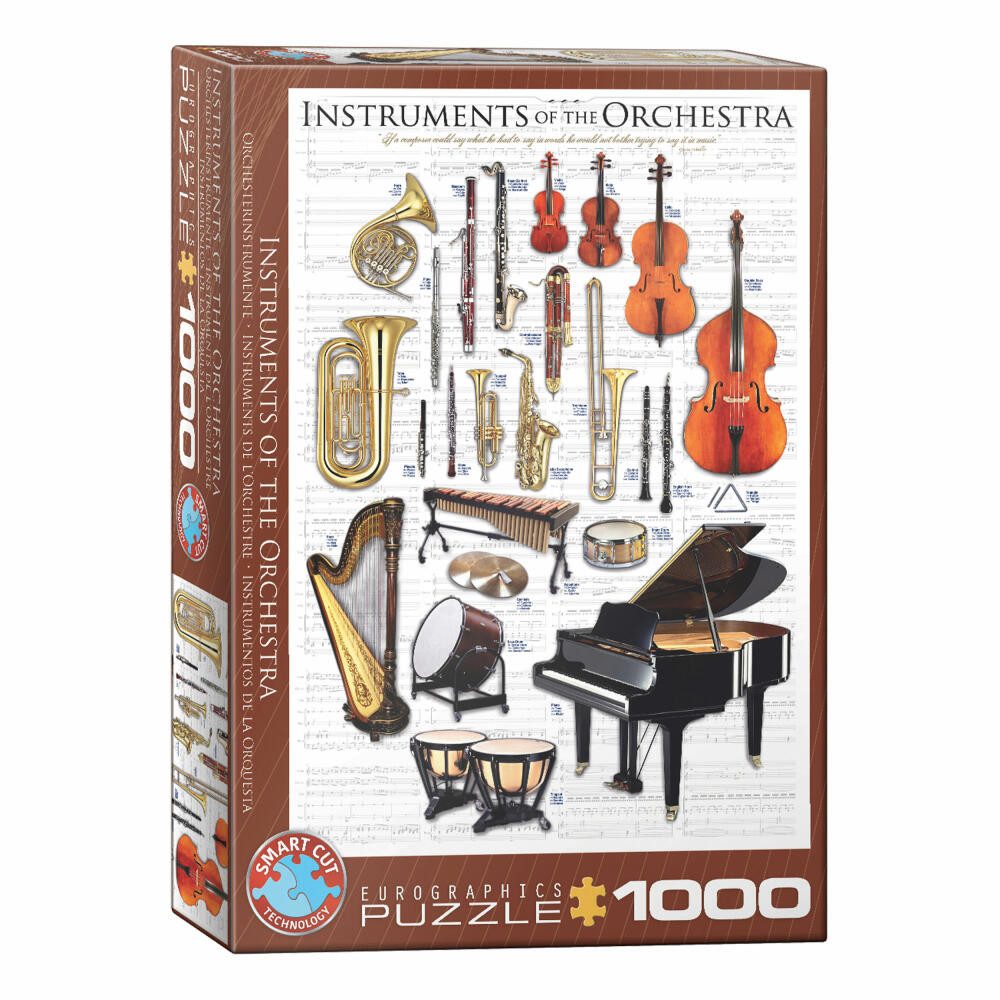 Puzzle Instrumente des Symphonieorchesters