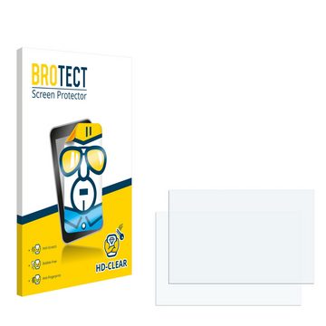 BROTECT Schutzfolie für Raspberry Pi Touchscreen (3.5), Displayschutzfolie, 2 Stück, Folie klar