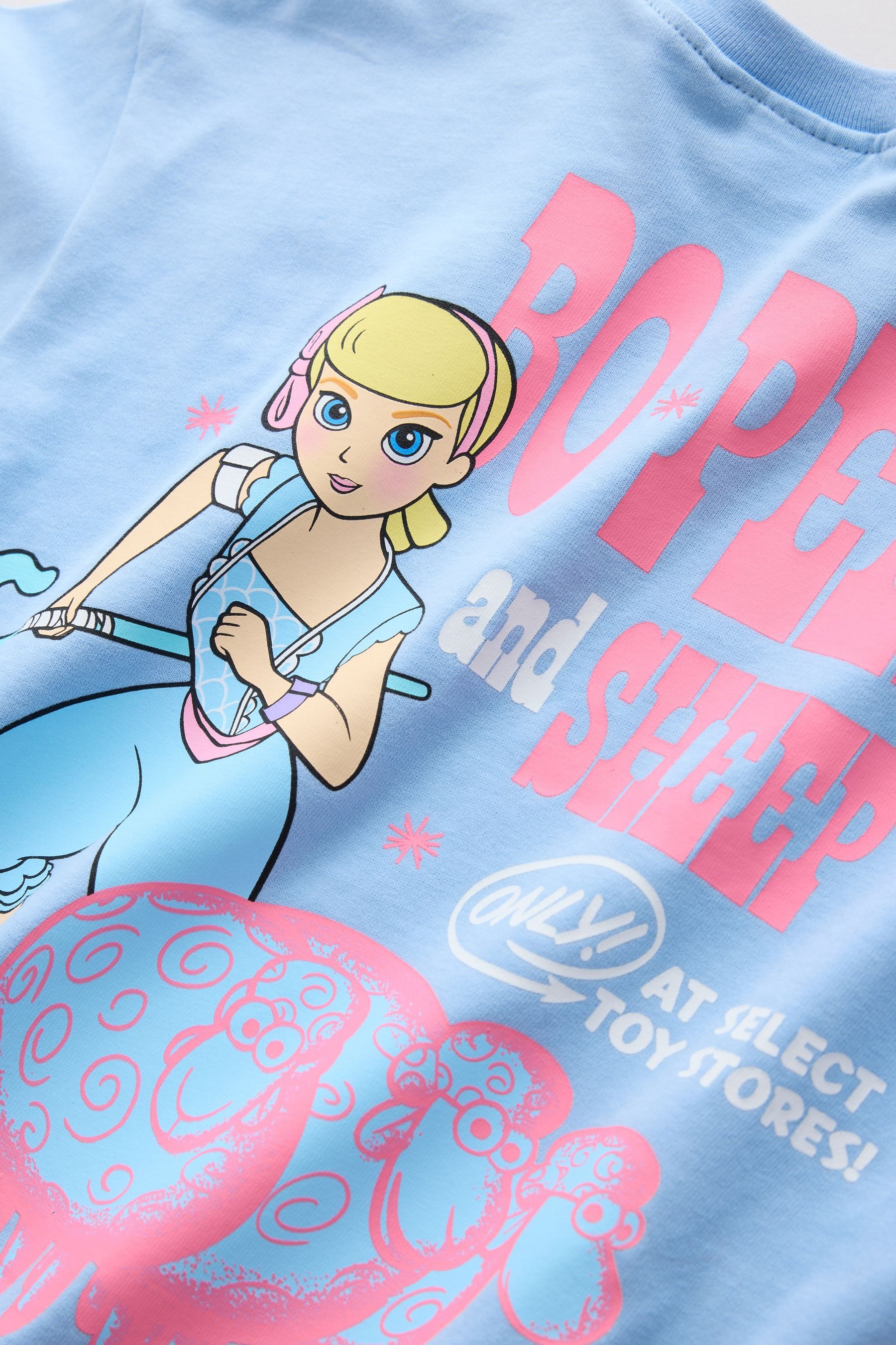 Next T-Shirt & Shorts Kurzarm-T-Shirt und Shorts, Toy Story Bo Peep (2-tlg)