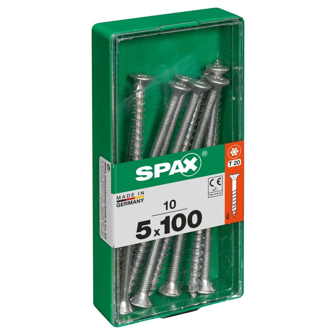 SPAX Holzbauschraube Spax Universalschrauben 5.0 mm 100 TX 20 - 10 x