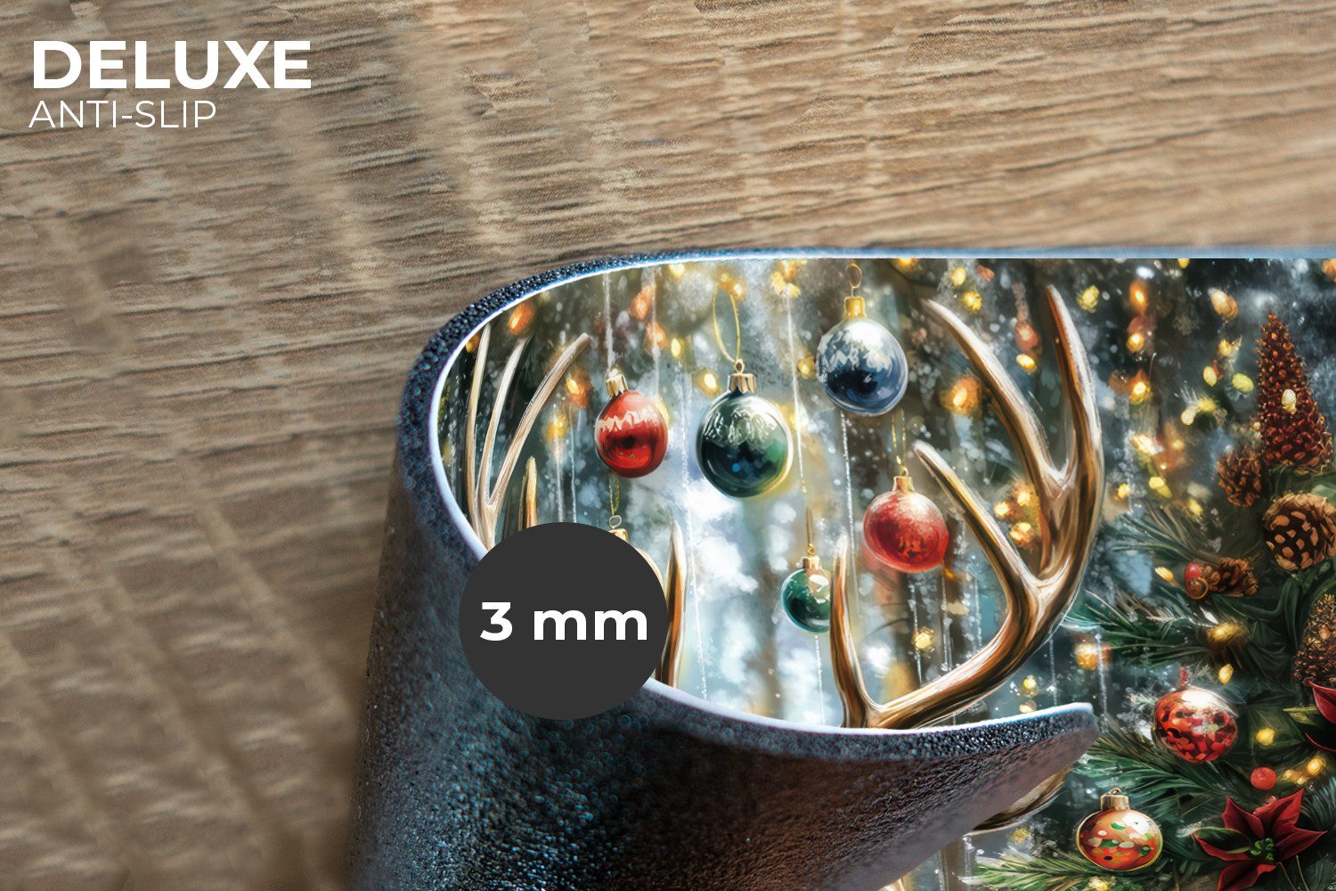 MuchoWow Platzset Weihnachtsfeier - Tannenwald - günstig online kaufen