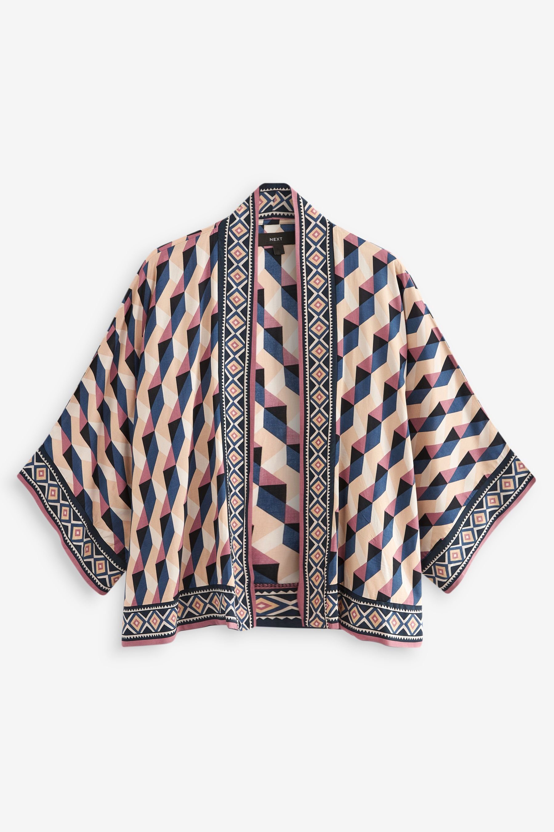 Kimono Next Blusenkimono geometrischem (1-tlg) mit Print