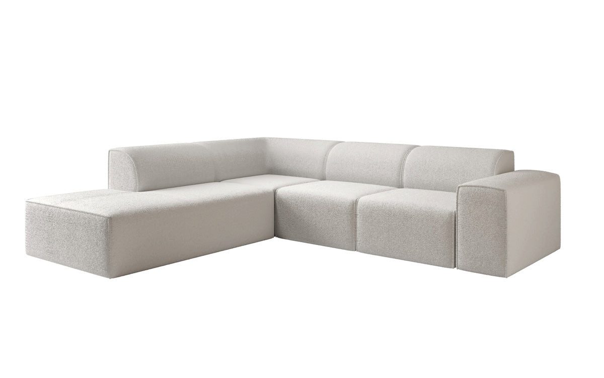 Luxusbetten24 Sofa Designer Sofa Idiola L, in Teddy Bouclé