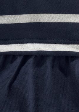 KIDSWORLD Jerseykleid für kleine Mädchen, mit Wendepailletten