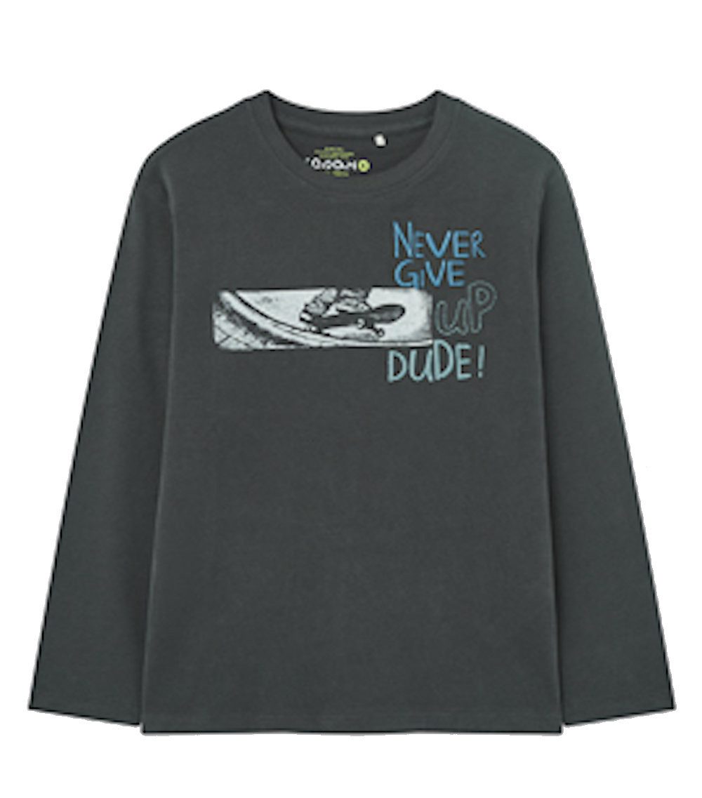 LOSAN Langarmshirt Losan Jungen Langarmshirt Skater dark blue (1-tlg)