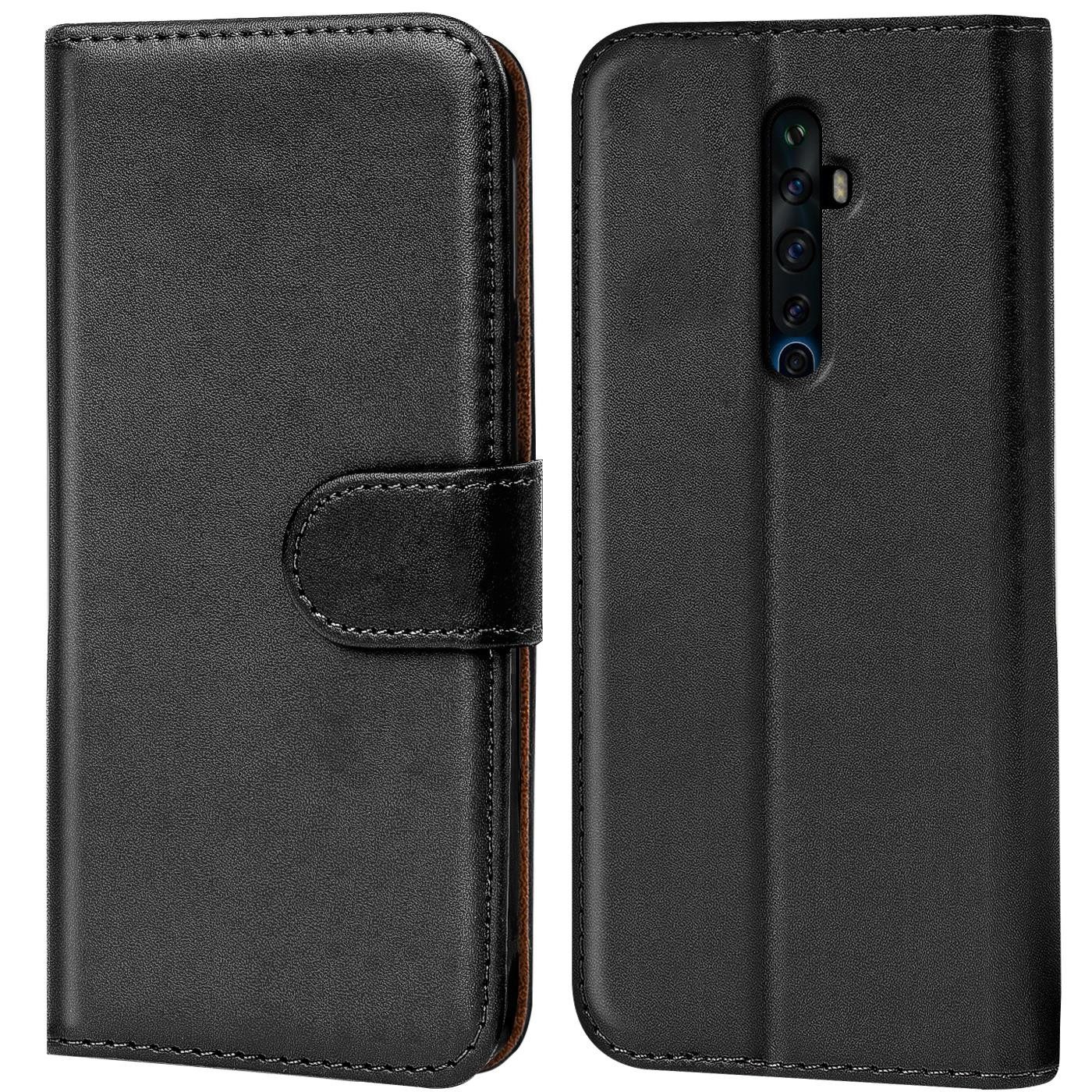 CoolGadget Handyhülle Book Case Handy Tasche für OPPO Reno2 Z 6,5 Zoll, Hülle Klapphülle Flip Cover für Reno2 Z Schutzhülle stoßfest