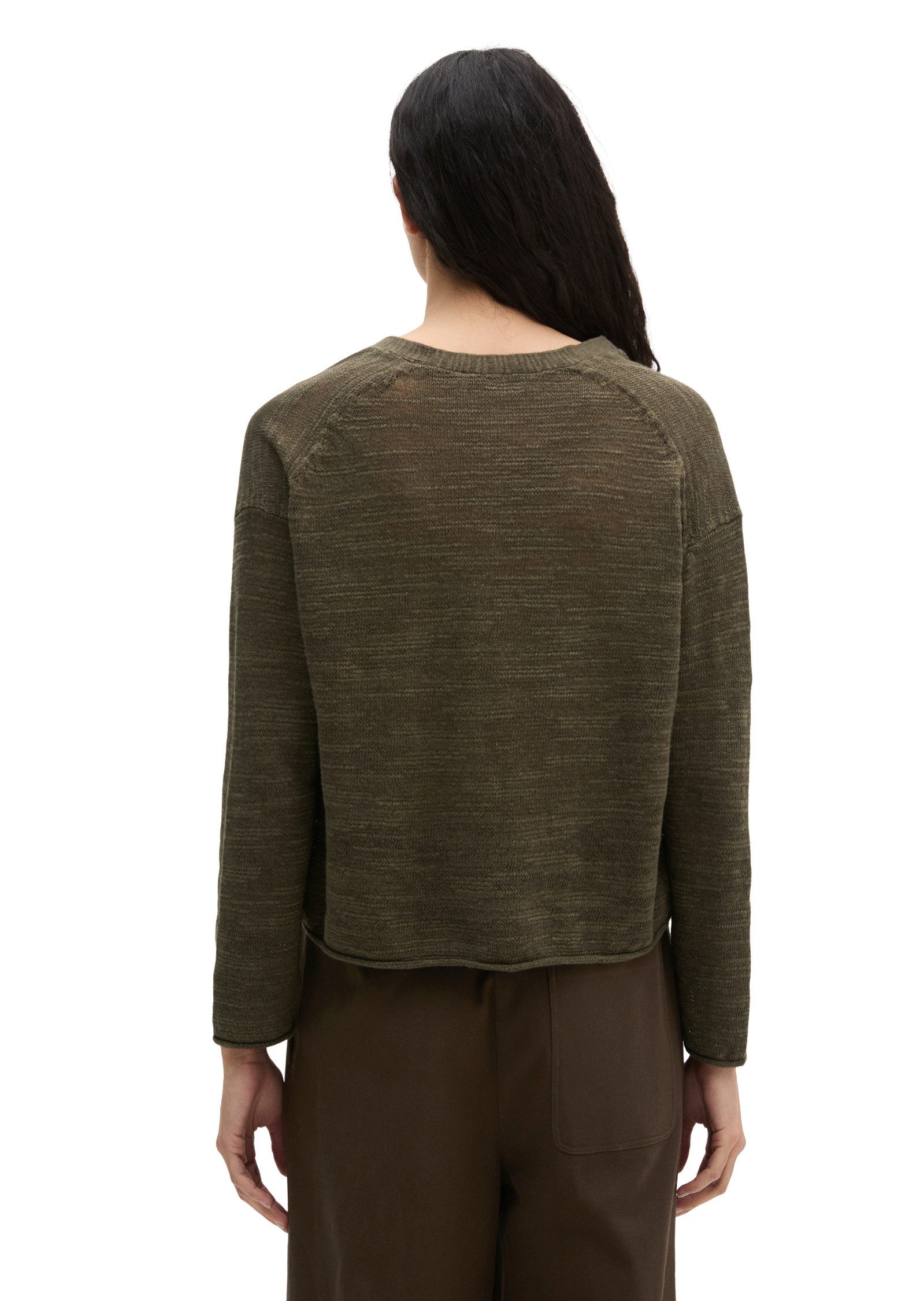 Marc O'Polo Cardigan aus Leinen-Baumwolle-Mix