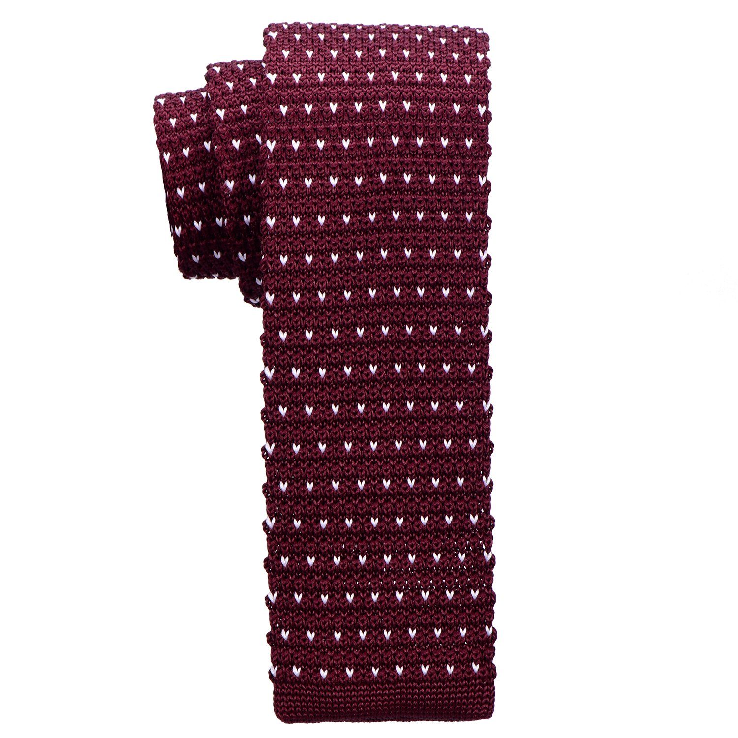 DonDon Krawatte schmale Krawatte 5 cm Wollkrawatte (Packung, 1-St., 1x Stri günstig online kaufen