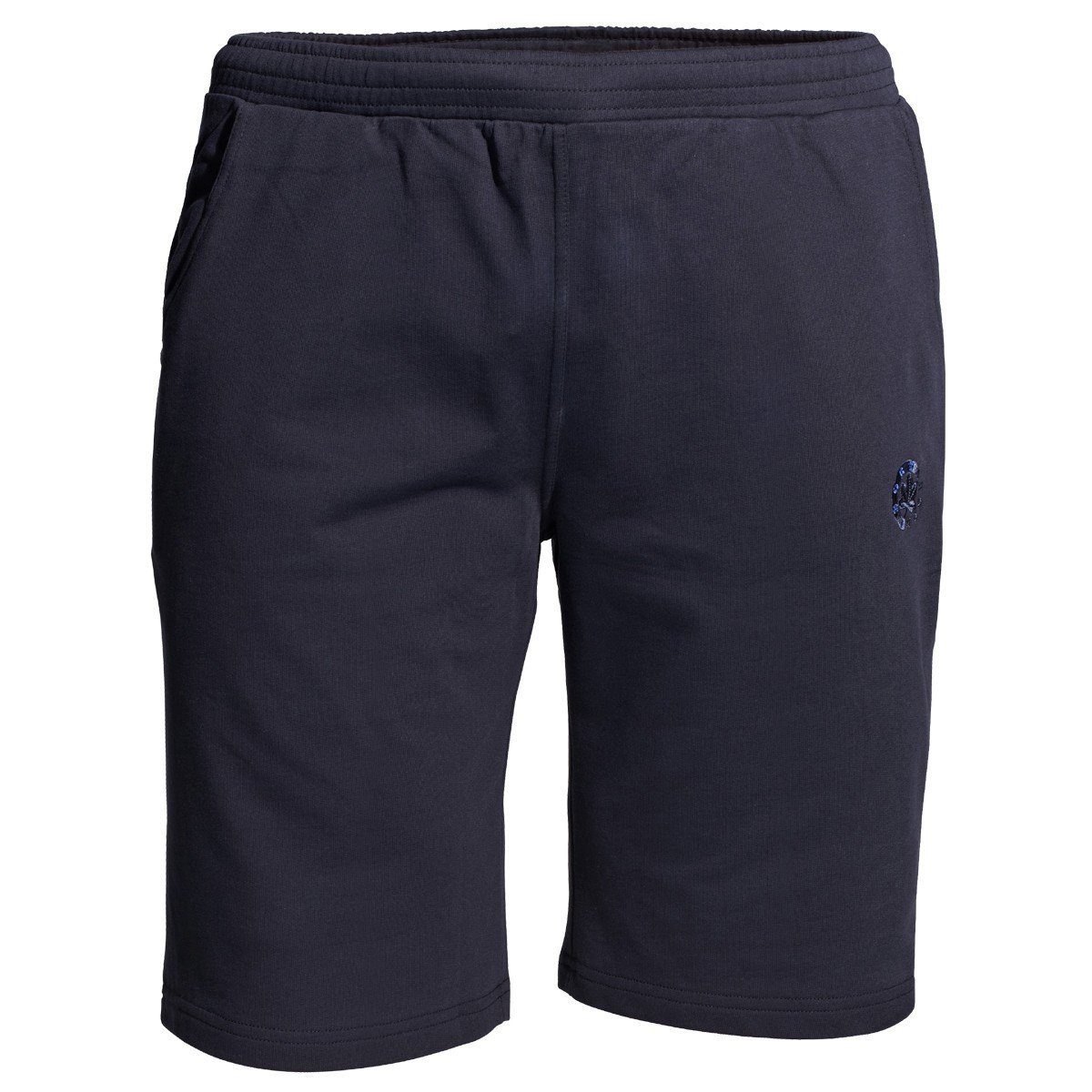 Übergrößen dunkelblau Joggingbermuda AHORN Herren Sportswear Jogg-Bermudas Ahorn SPORTSWEAR