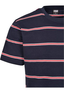 URBAN CLASSICS T-Shirt Urban Classics Herren Yarn Dyed Skate Stripe Tee (1-tlg)