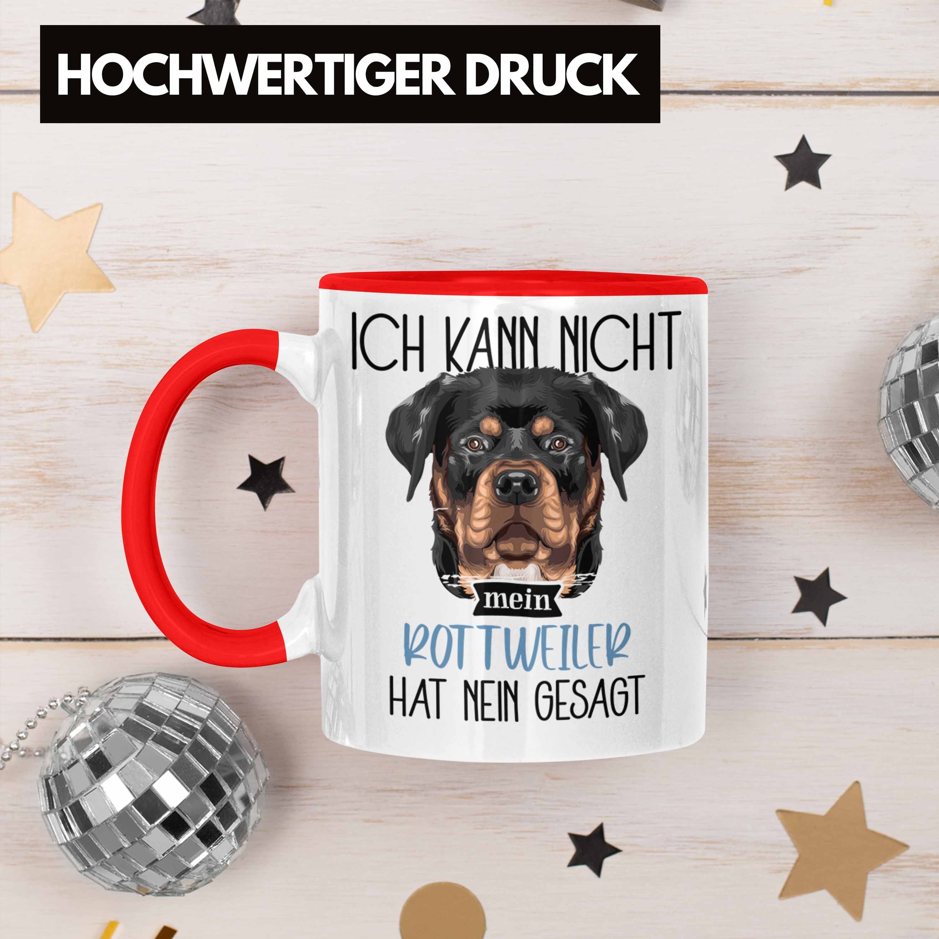 Ka Ich Tasse Geschenk Spruch Geschenkidee Lustiger Tasse Trendation Besitzer Rottweiler