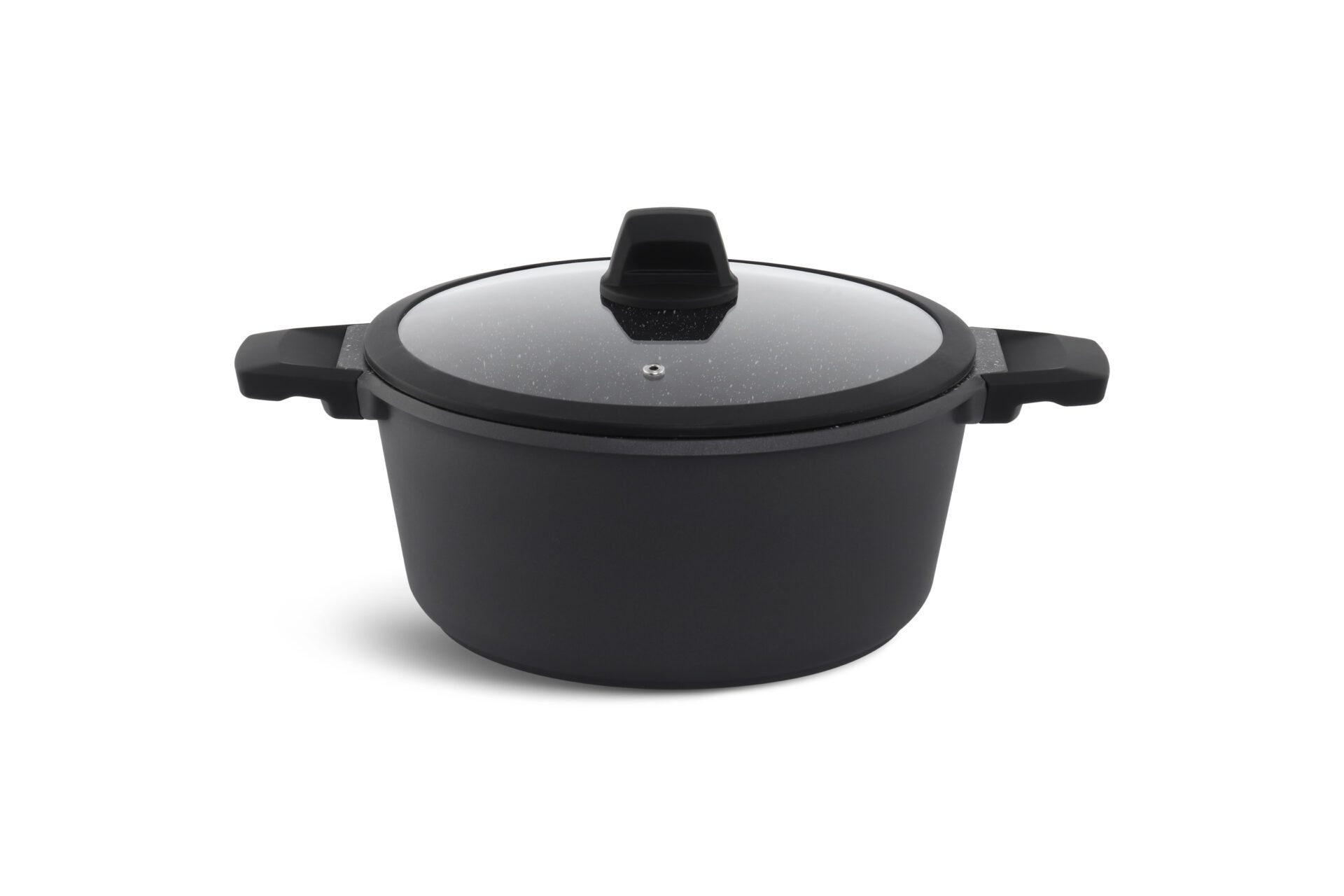 Edenberg Topf-Set Modernes Topfset, Schwarze Töpfe, Pfanne, Kasserolle INDUKTION, Keramik, Aluminium (Investieren Sie in dieses elegante und vielseitige Topfset, das durch höchste Qualität, modernes Design und praktische Funktionen überzeugt – für ein Kocherlebnis, das Sie jeden Tag aufs Neue begeistert!, 10-tlg., Zeitloses Design des Topfsets. Eine ideale Geschenkidee)