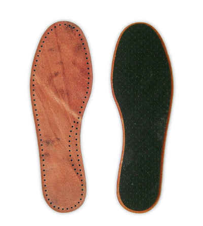 Ledersohlen 1 Paar EINLEGESOHLE zuschneidbar Echtes Leder Schuheinlagen Ledersohlen Sohlen 5