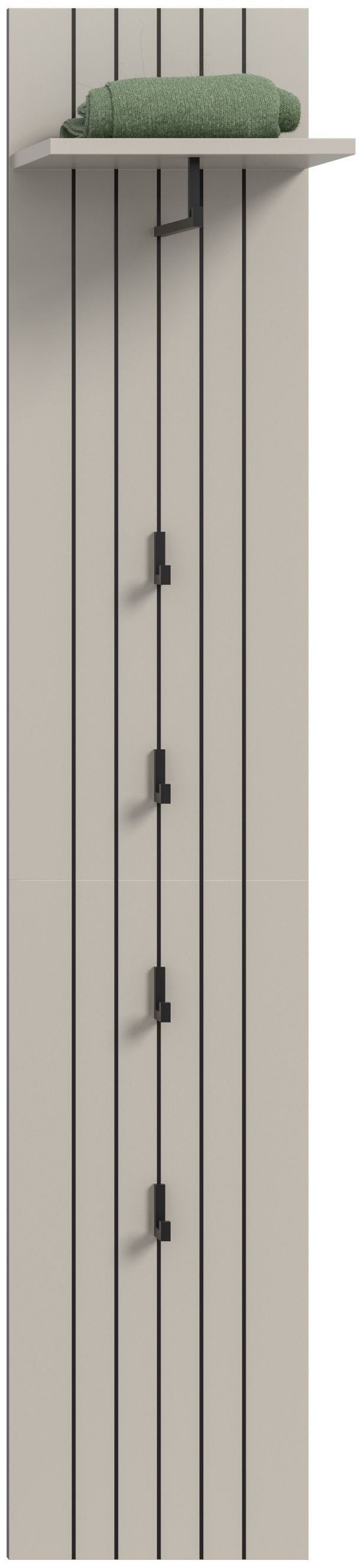 xonox.home Garderobenpaneel Station, in Kaschmir Nachbildung B/H/T ca.: 31/ günstig online kaufen